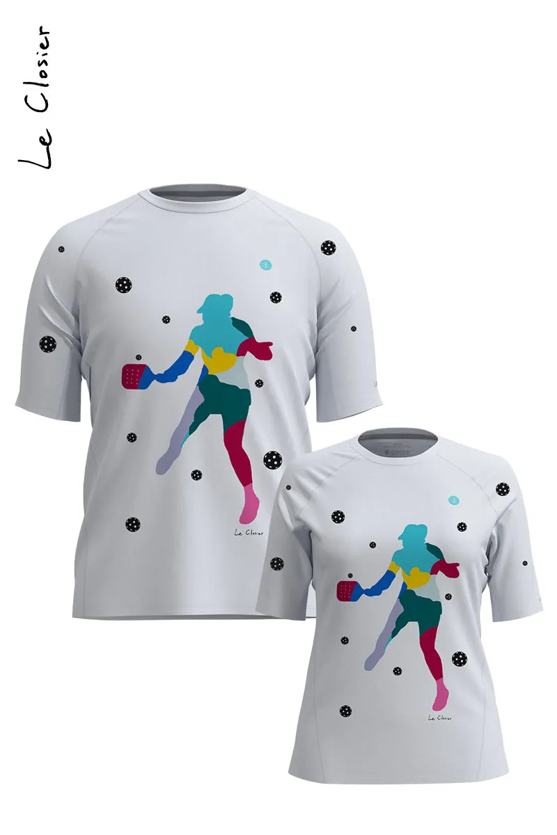 1 of 1 Pickleball Art Canvas   T-shirt by Le Closier
