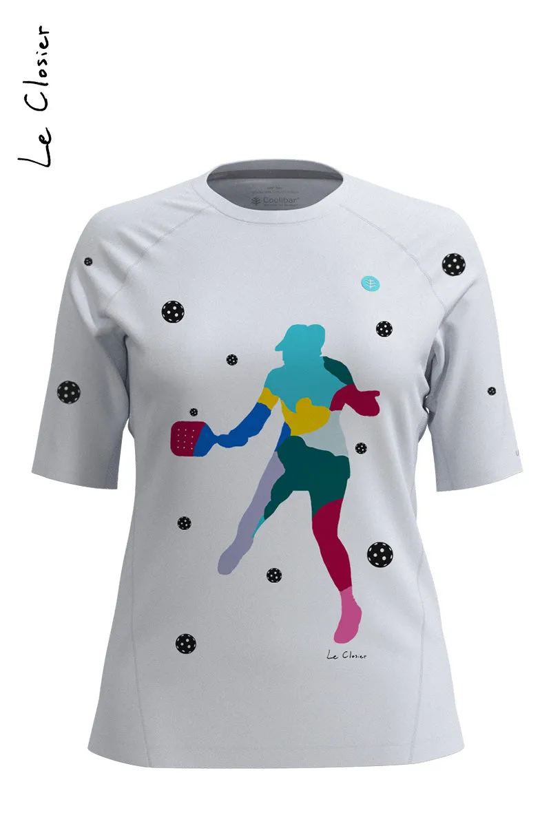 1 of 1 Pickleball Art Canvas   T-shirt by Le Closier