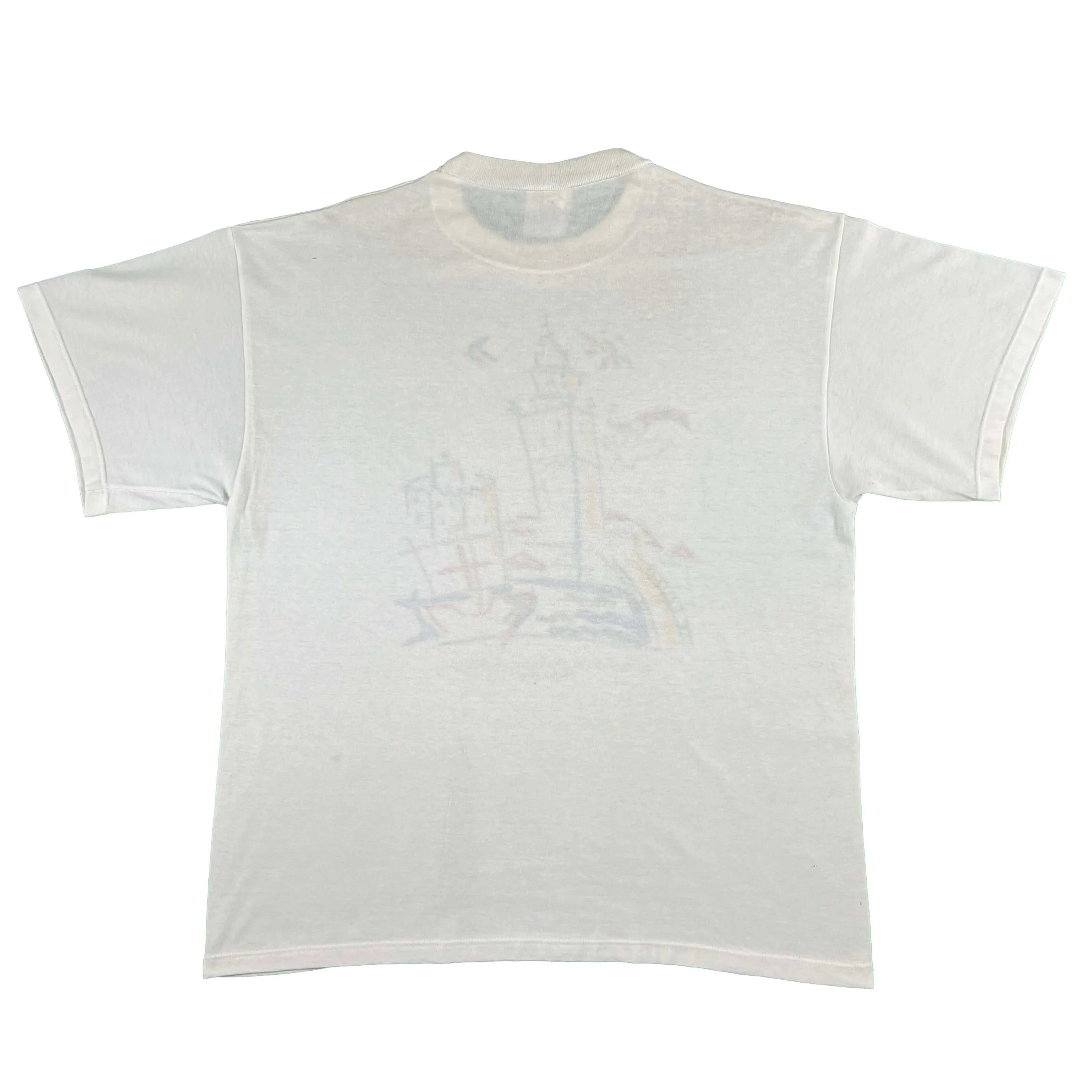 90s Sevilla Spain Art Tee- XL