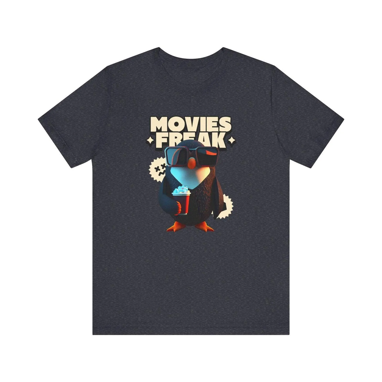 Adventure Movie Buff Penguin T Shirt