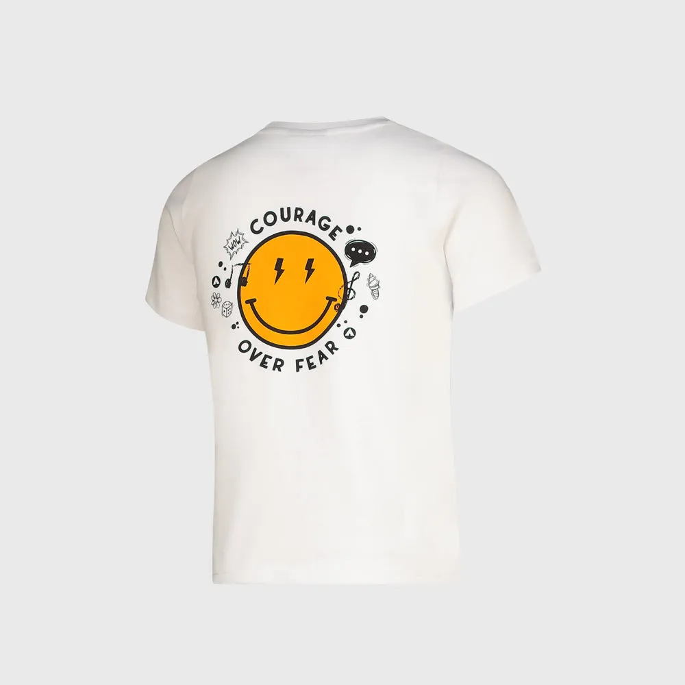 Airwalk Kids Swoon Tee White/Yellow _ 182498 _ White