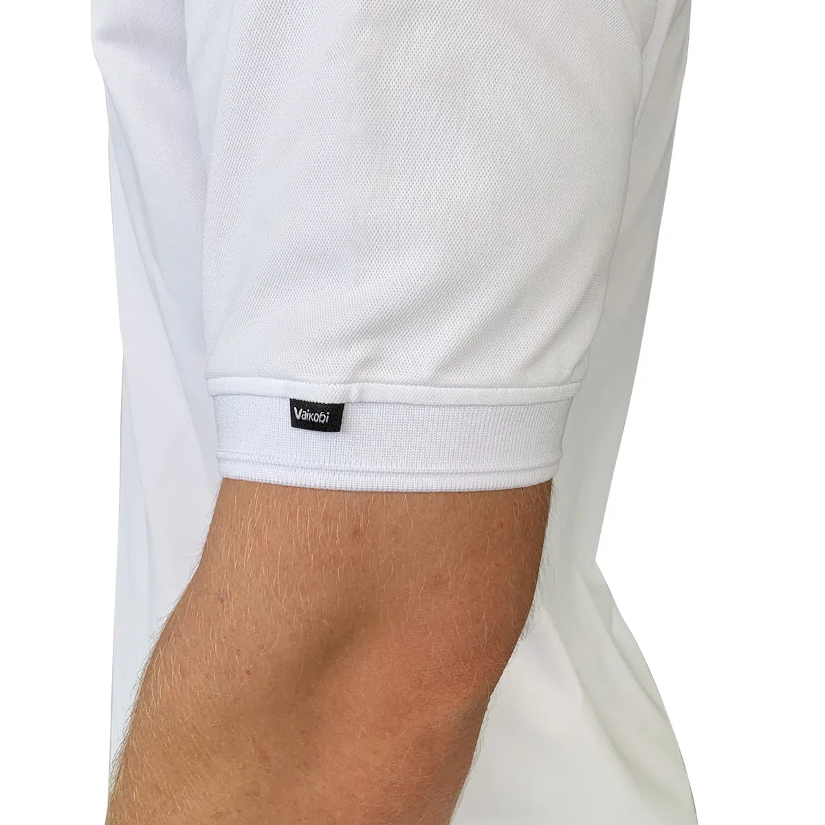 Antibes S/S Tech Polo - White