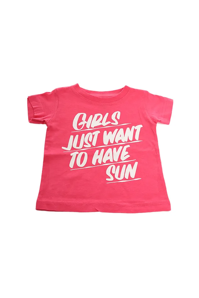 Baron Von Fancy Girls Just Want to Have Sun Tee