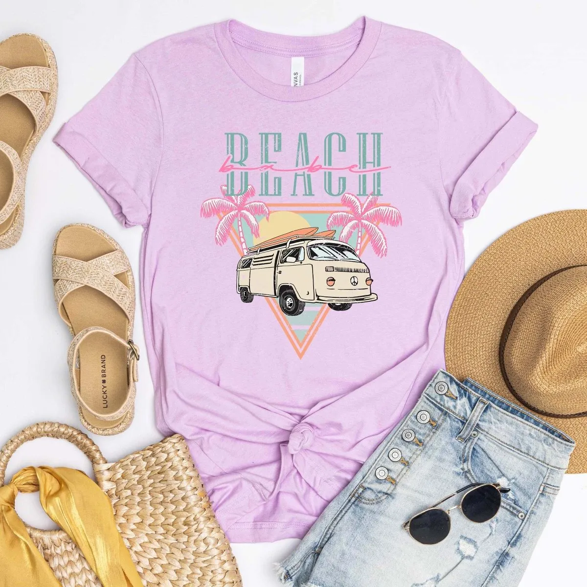 Beach Babe Van tee