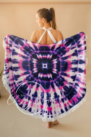 Beach Towel - Hippie Chick