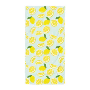 BEACH TOWEL - LEMONS