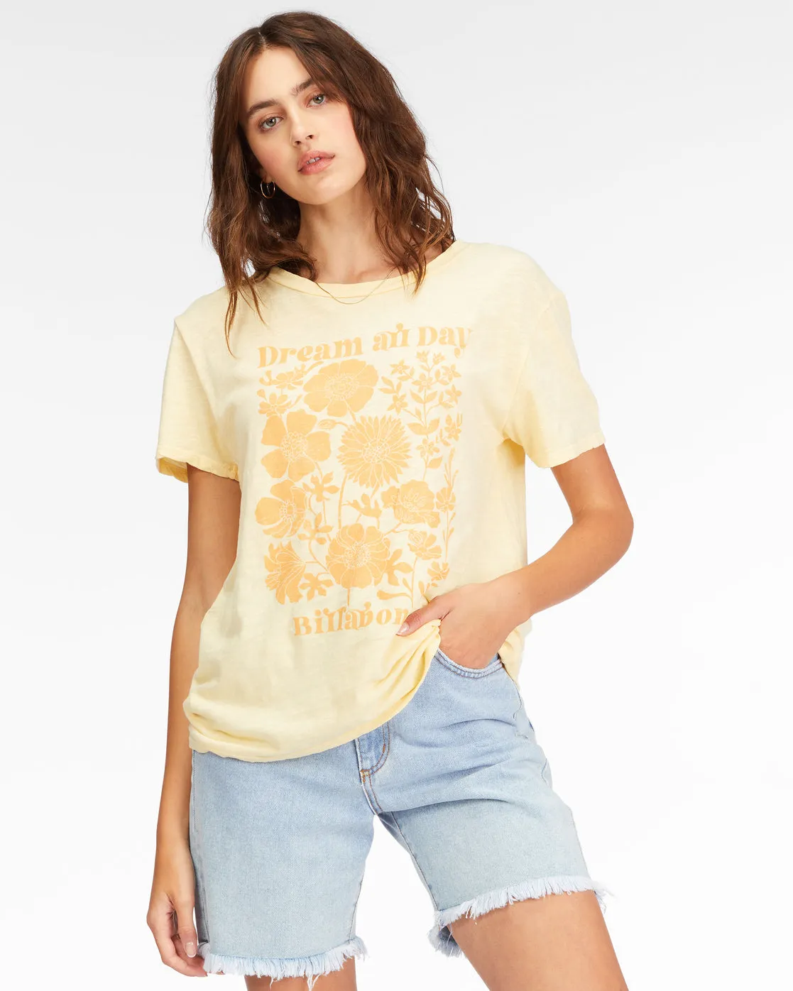 Billabong Dream All Day Tee-Buttermilk