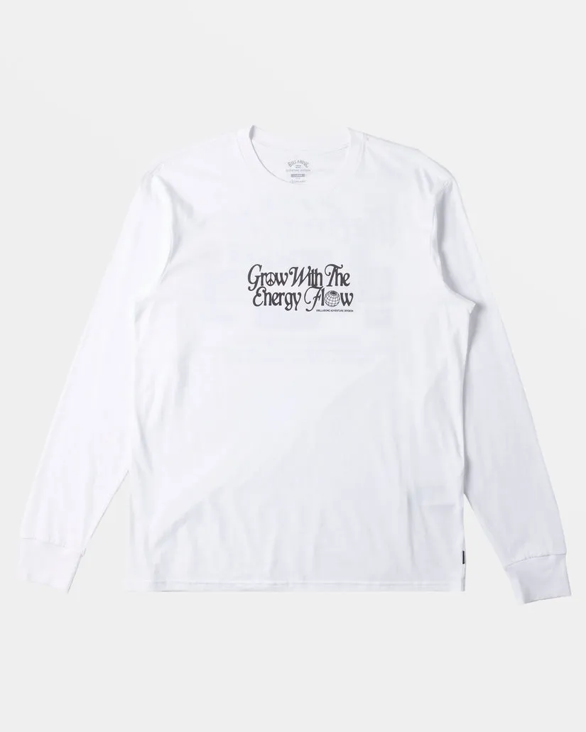 Billabong Grow L/S Tee-White