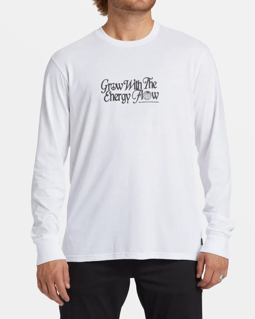Billabong Grow L/S Tee-White