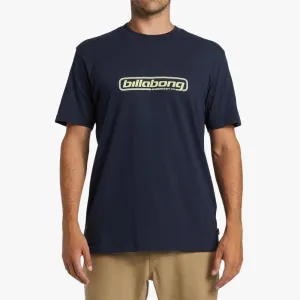 Billabong Mens Nuclear Short Sleeve Tee Navy