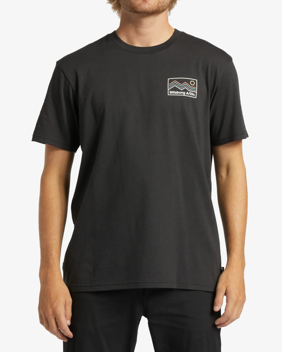Billabong Range Tee-Washed Black