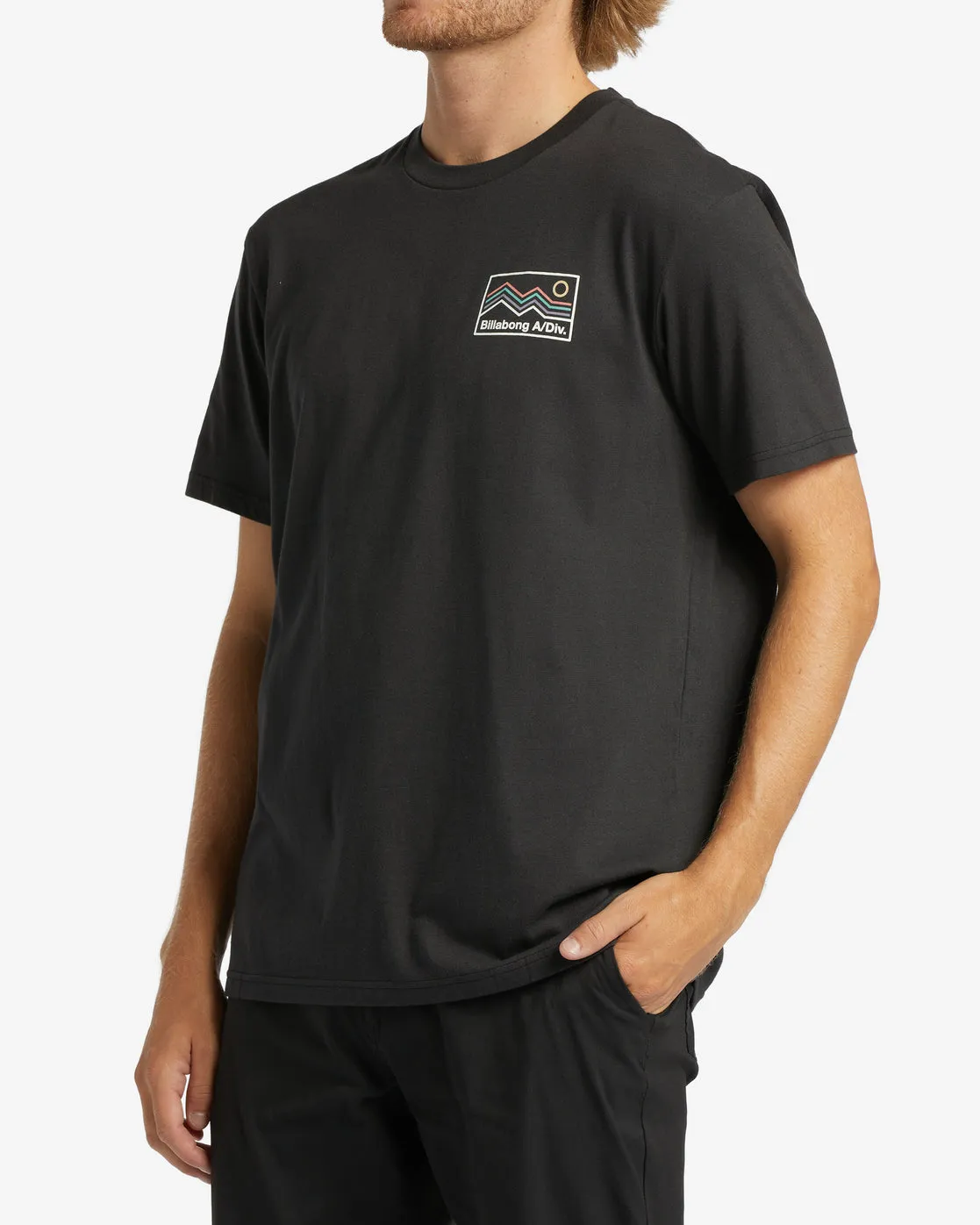 Billabong Range Tee-Washed Black