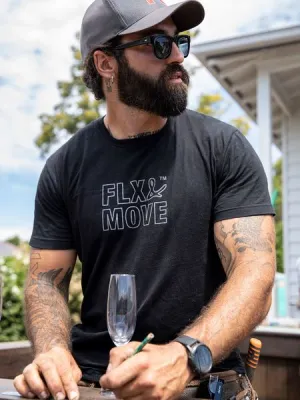 Bisley Flx & Move™ Cotton Outline Print Tee (BKT085)