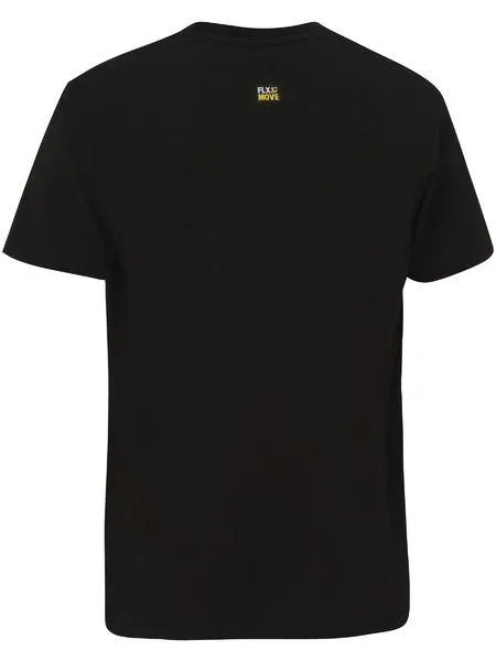 Bisley Flx & Move™ Cotton Outline Print Tee (BKT085)