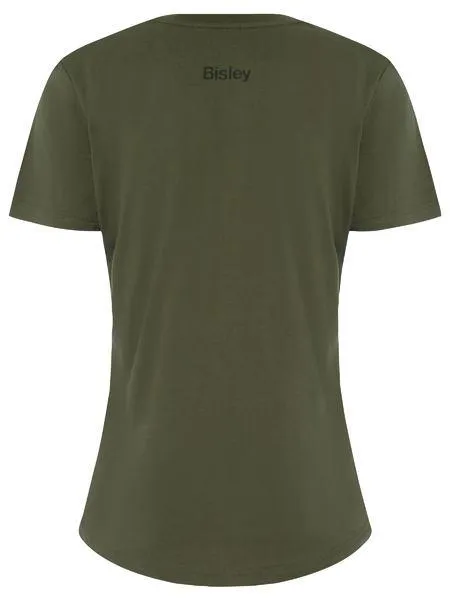 Bisley Women's Cotton Logo Tee (BKTL064)