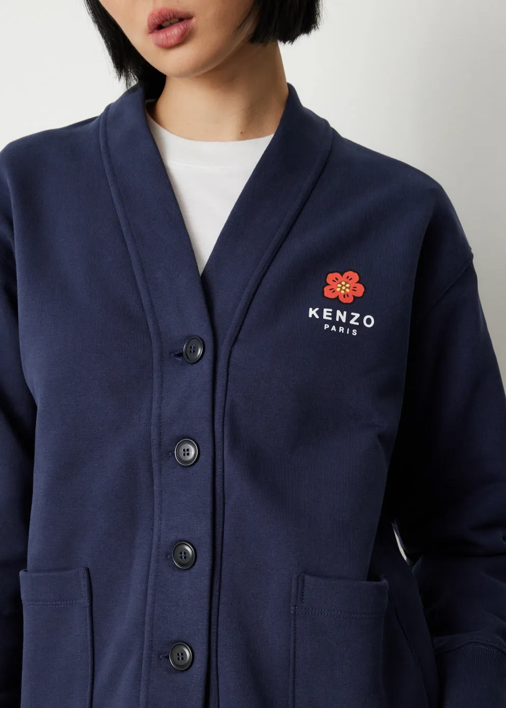 Boke Flower Sweater Cardigan