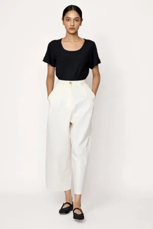 Boyfriend Pant - Ivory