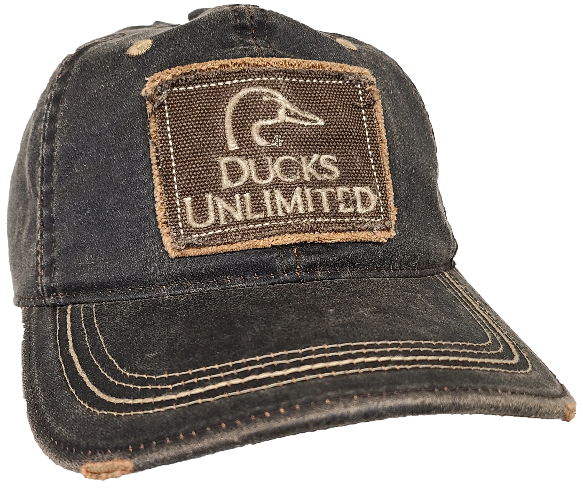 CAP Ducks Unlimited Canvas Patch  DU37C