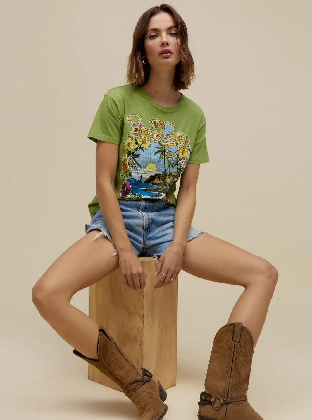 DAYDREAMER The Beach Boys 1963 Ringer Tee