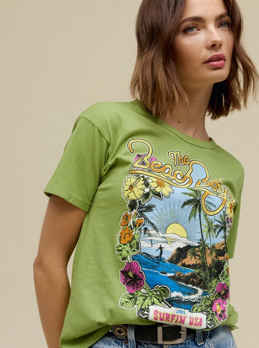 DAYDREAMER The Beach Boys 1963 Ringer Tee