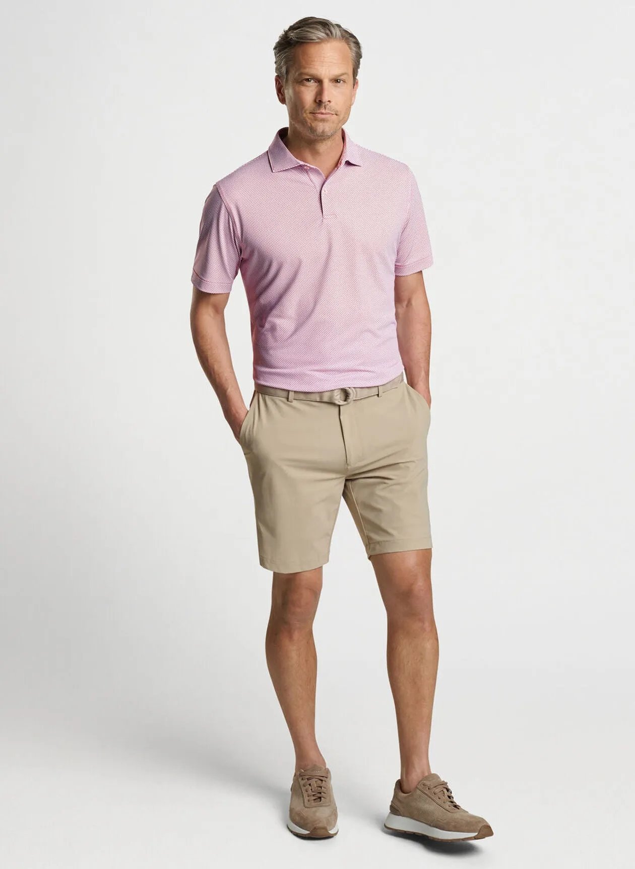 Delancey Dot Performance Jersey Polo