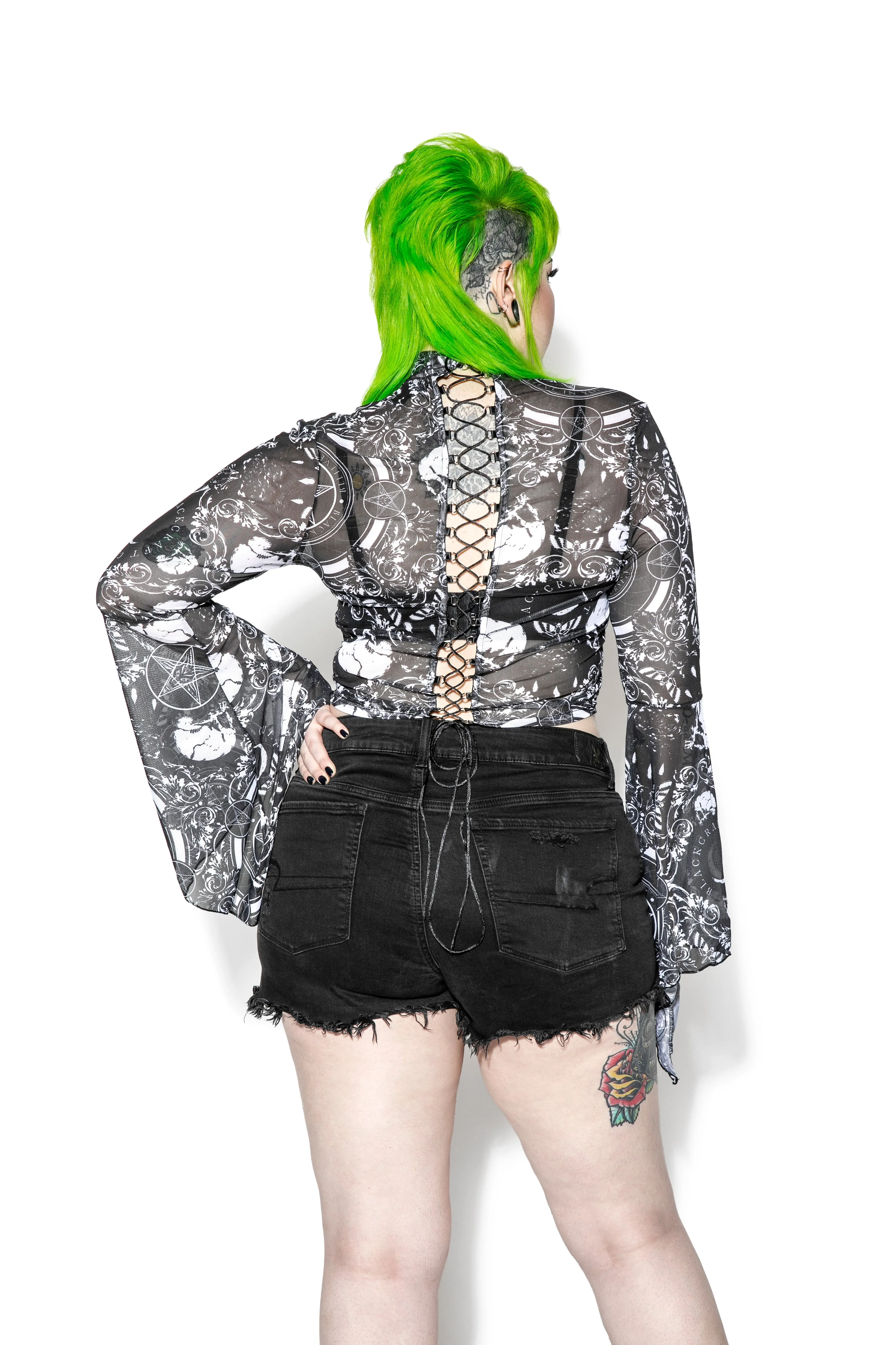 Dream State - Mesh Bell Sleeve
