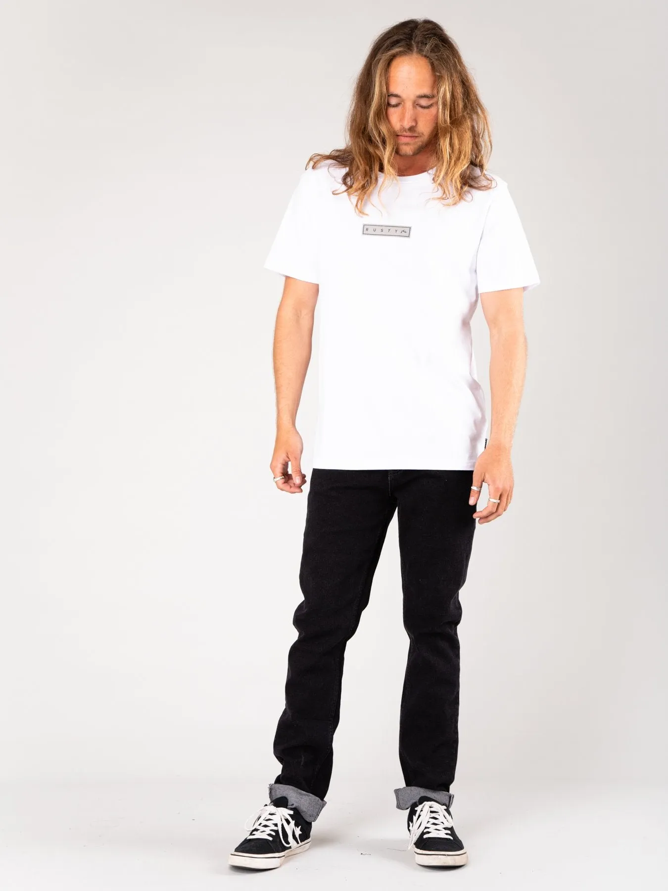 Eighty Eight Short Sleeve Tee - White 1