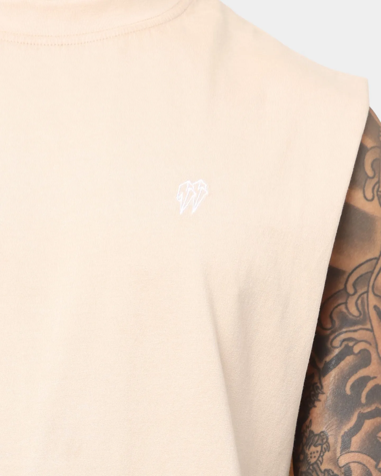 EN ES Heritage Muscle Singlet Tan