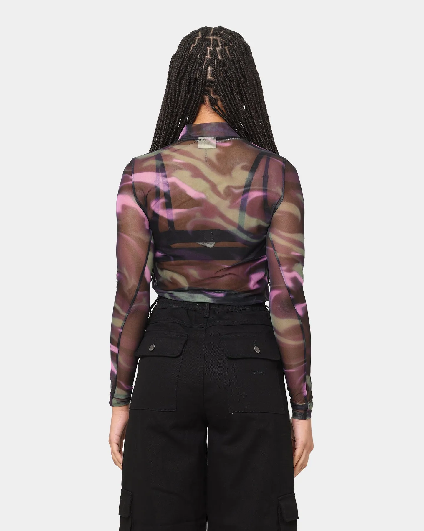 EN ES Women's Arora Long Sleeve Top  Marble