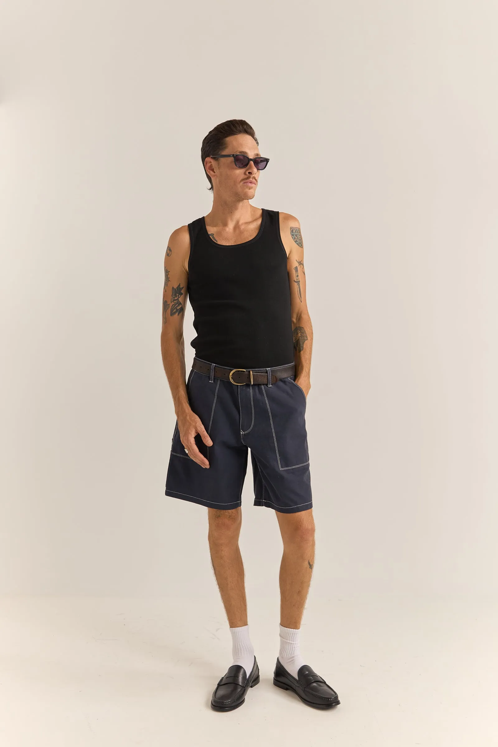 Everyday Singlet Vintage Black