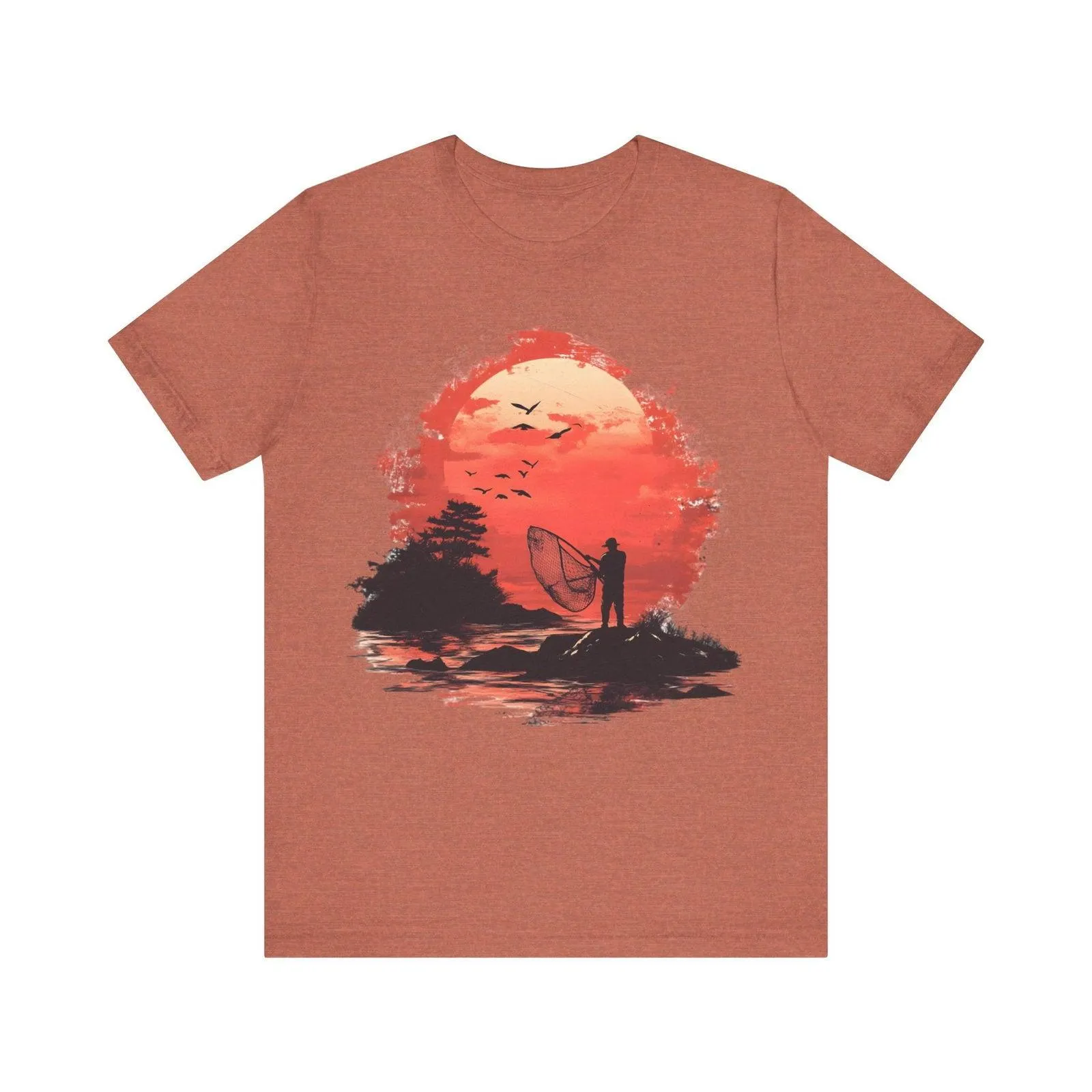 Fishing Sunset Adventure T Shirt