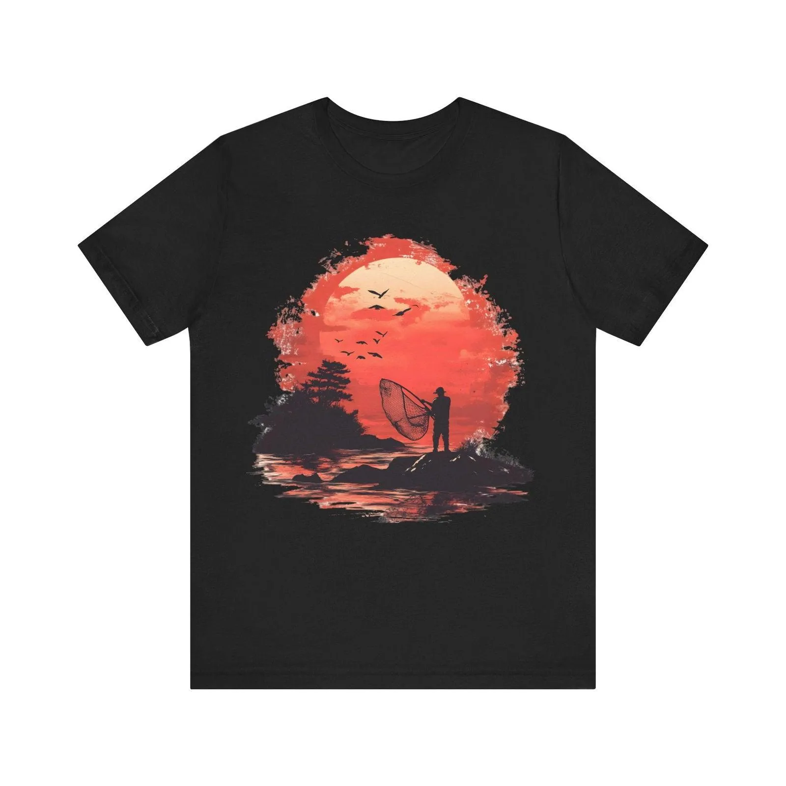 Fishing Sunset Adventure T Shirt
