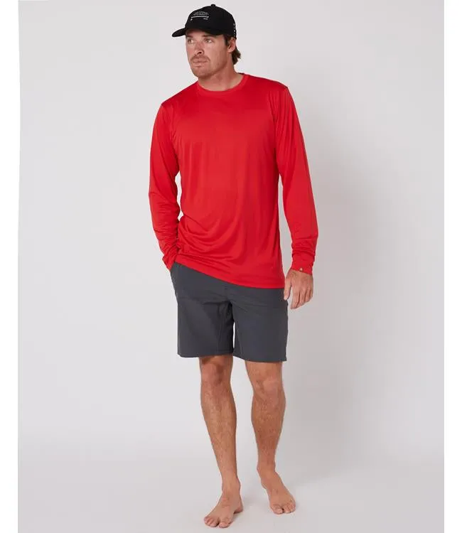 Follow Sun Tee Long Sleeve (2025) - Dirty Red