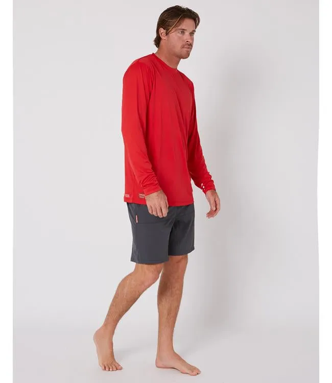 Follow Sun Tee Long Sleeve (2025) - Dirty Red