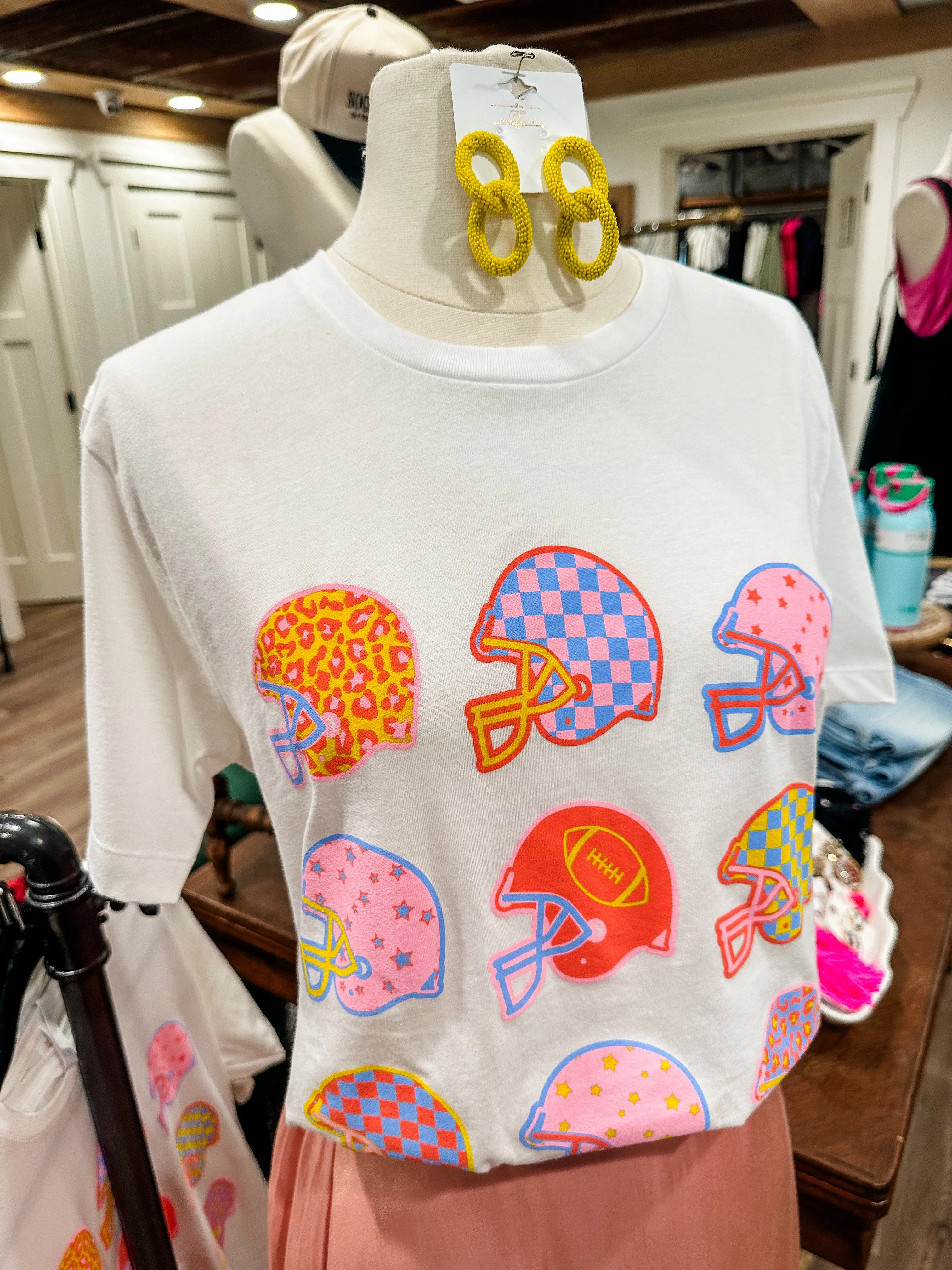 Football With Flair Tee |FINAL SALE|