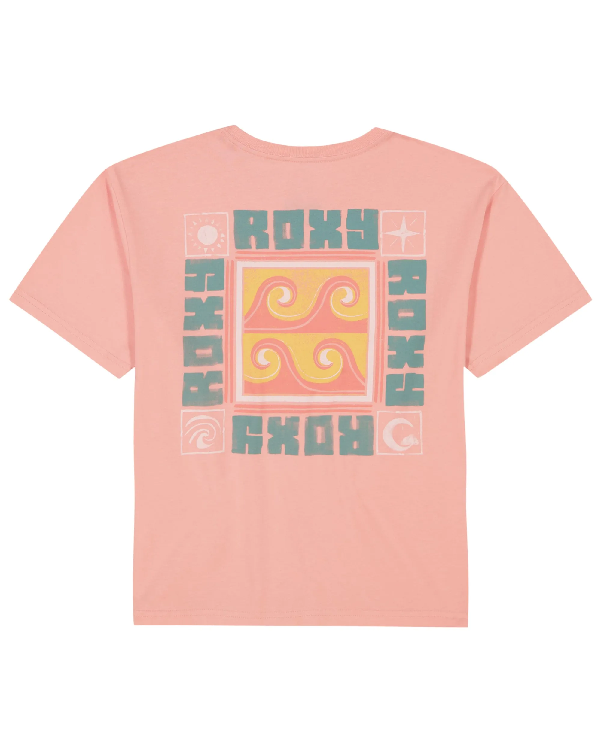 Girls 7-16 Wave Block Oversized T-Shirt -