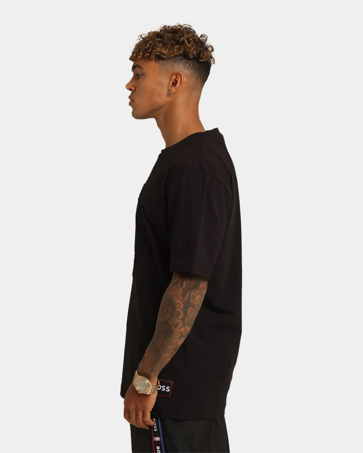 Hugo Boss Hugo Boss X NBA Basic Golden State Warriors Short Sleeve T-Shirt Black