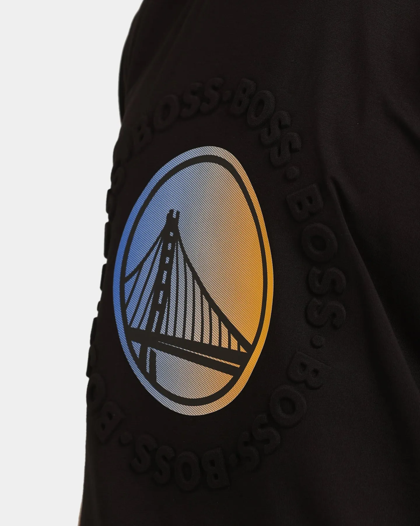 Hugo Boss Hugo Boss X NBA Basic Golden State Warriors Short Sleeve T-Shirt Black