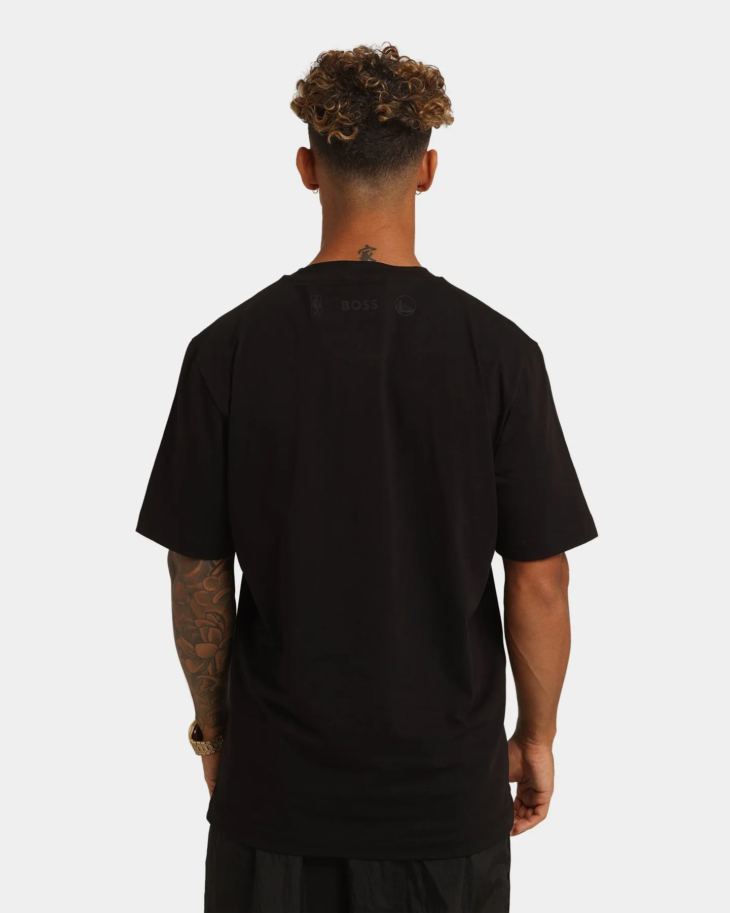 Hugo Boss Hugo Boss X NBA Basic Golden State Warriors Short Sleeve T-Shirt Black
