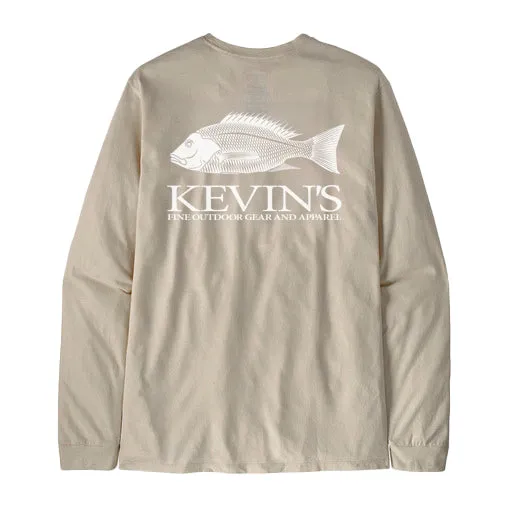 Kevin's Men's Patagonia Long Sleeve Snapper Cool Crewneck