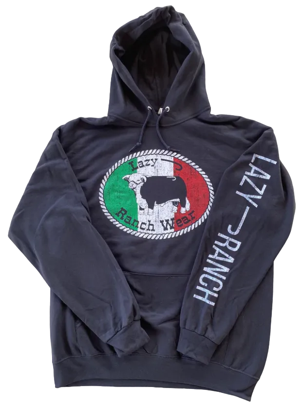 Lazy J Ranch Wear Buckle Mexico Hoodie