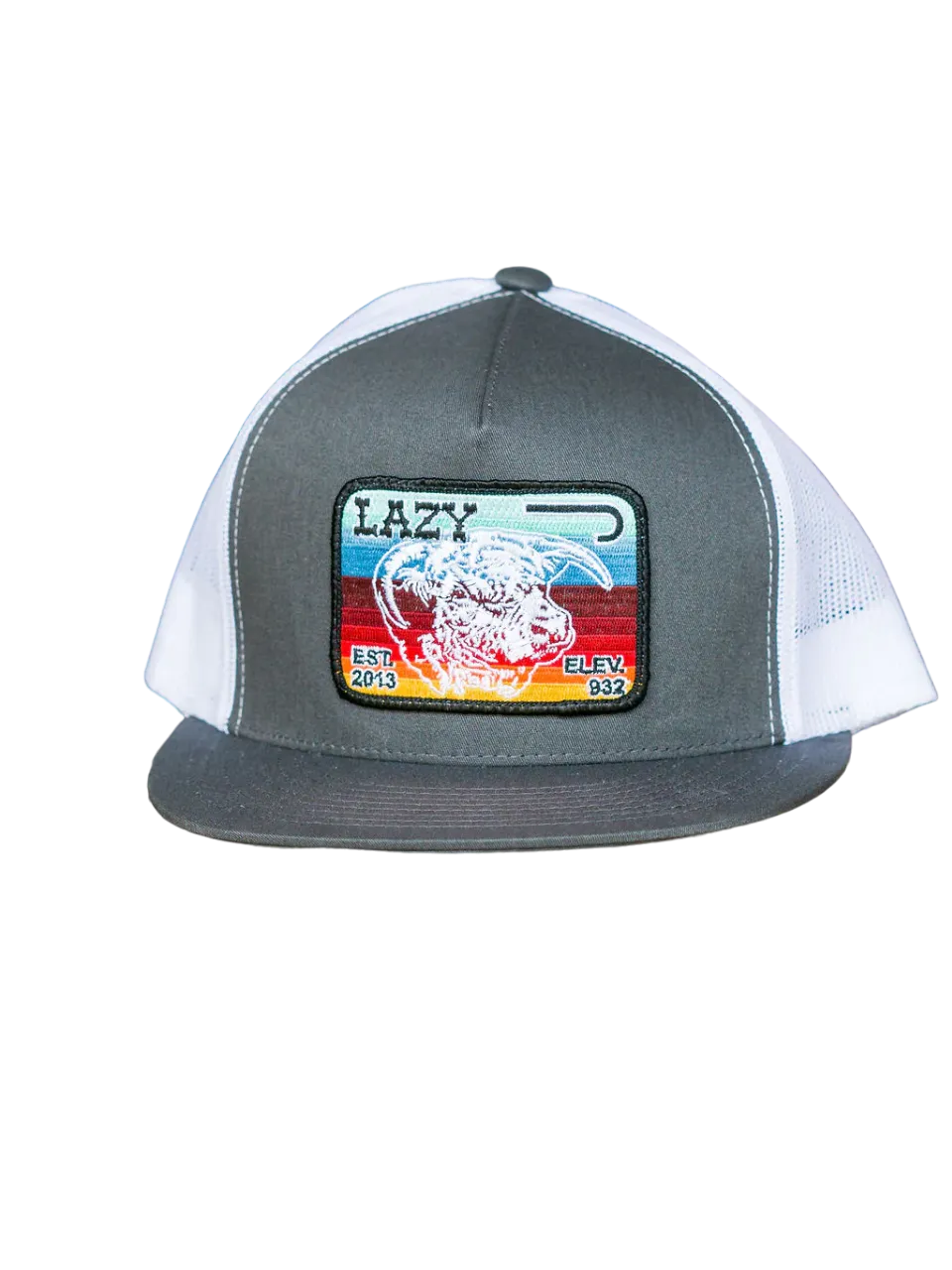 Lazy J Ranch Wear Grey Serape Elevation Cap