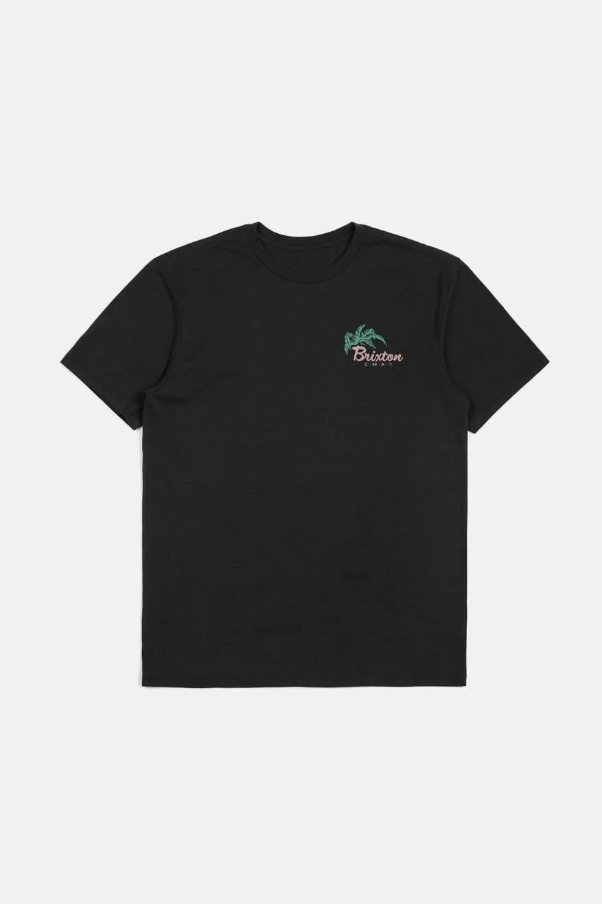 Leisure S/S Tailored Tee - Black