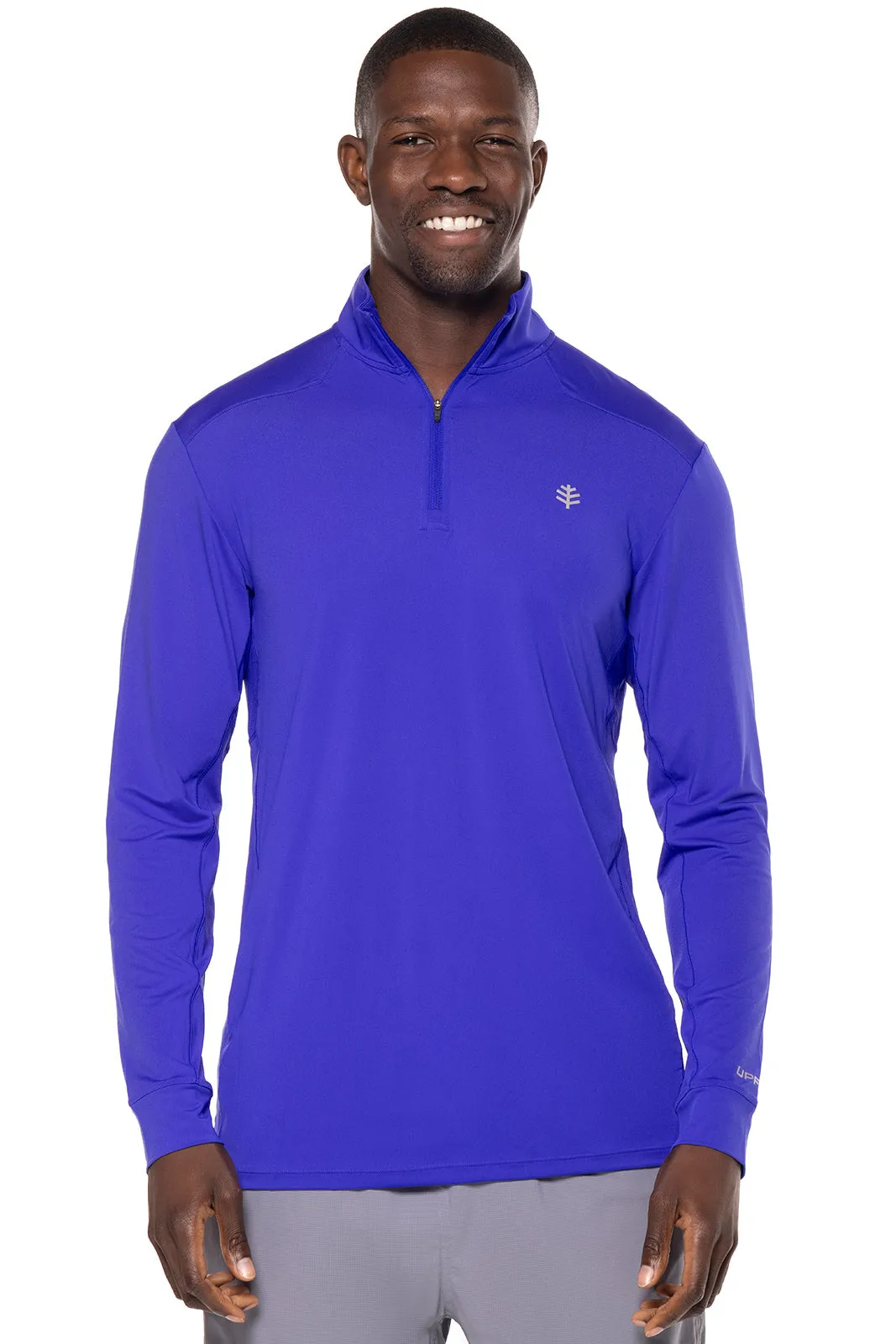 Men's Agility Performance Pullover | Baja Blue
