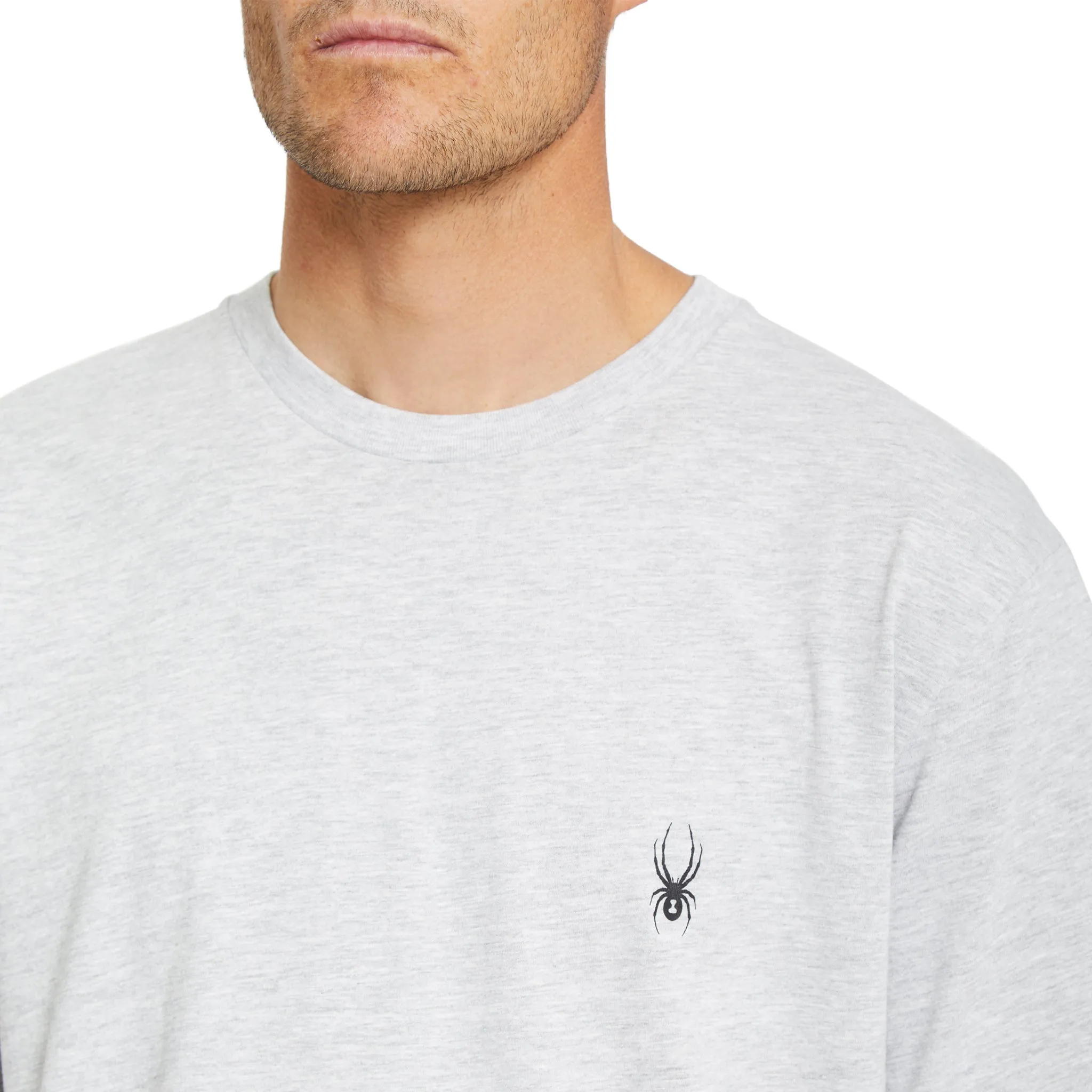 Mens Bug Blanks Tee - Heather Grey