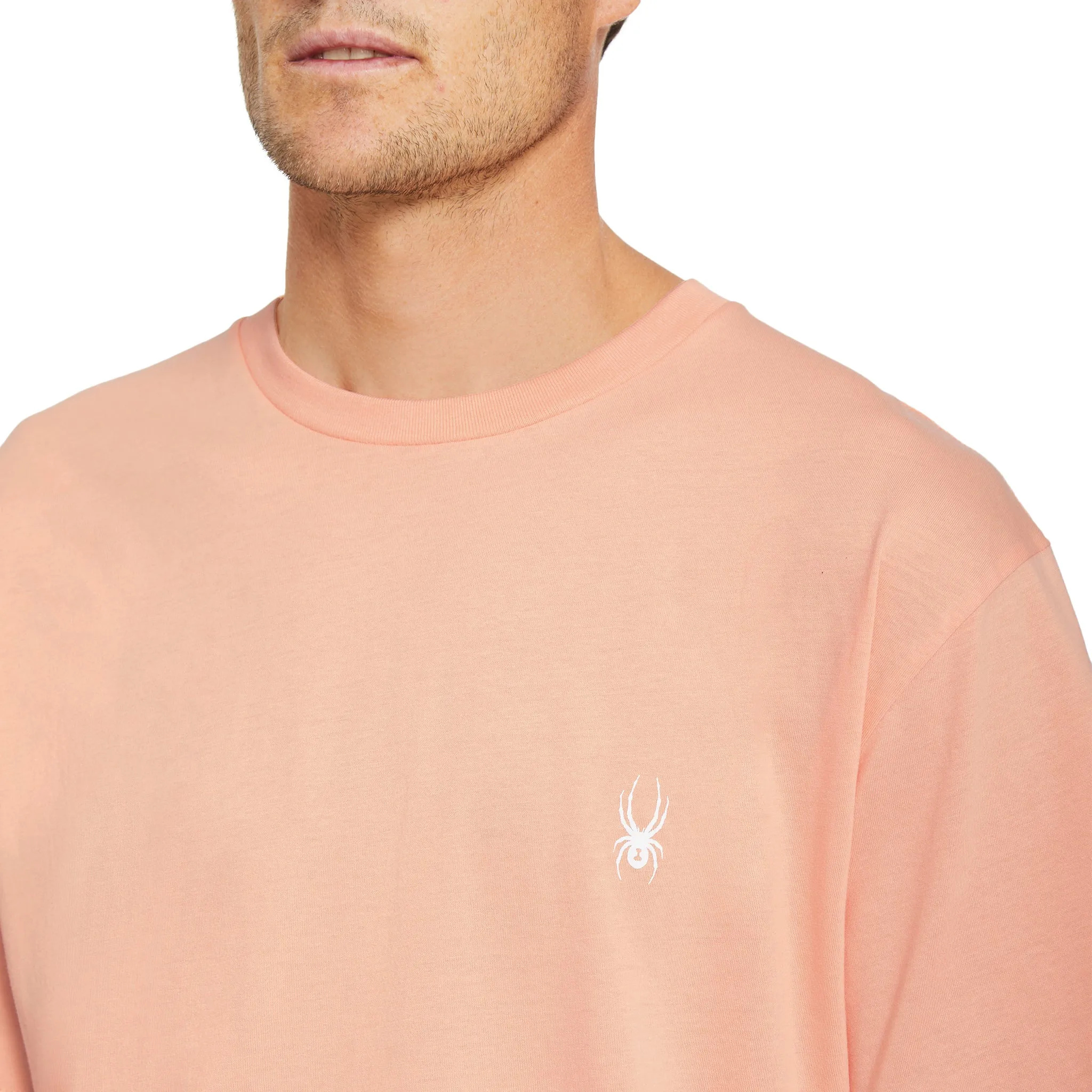 Mens Bug Blanks Tee - Salmon
