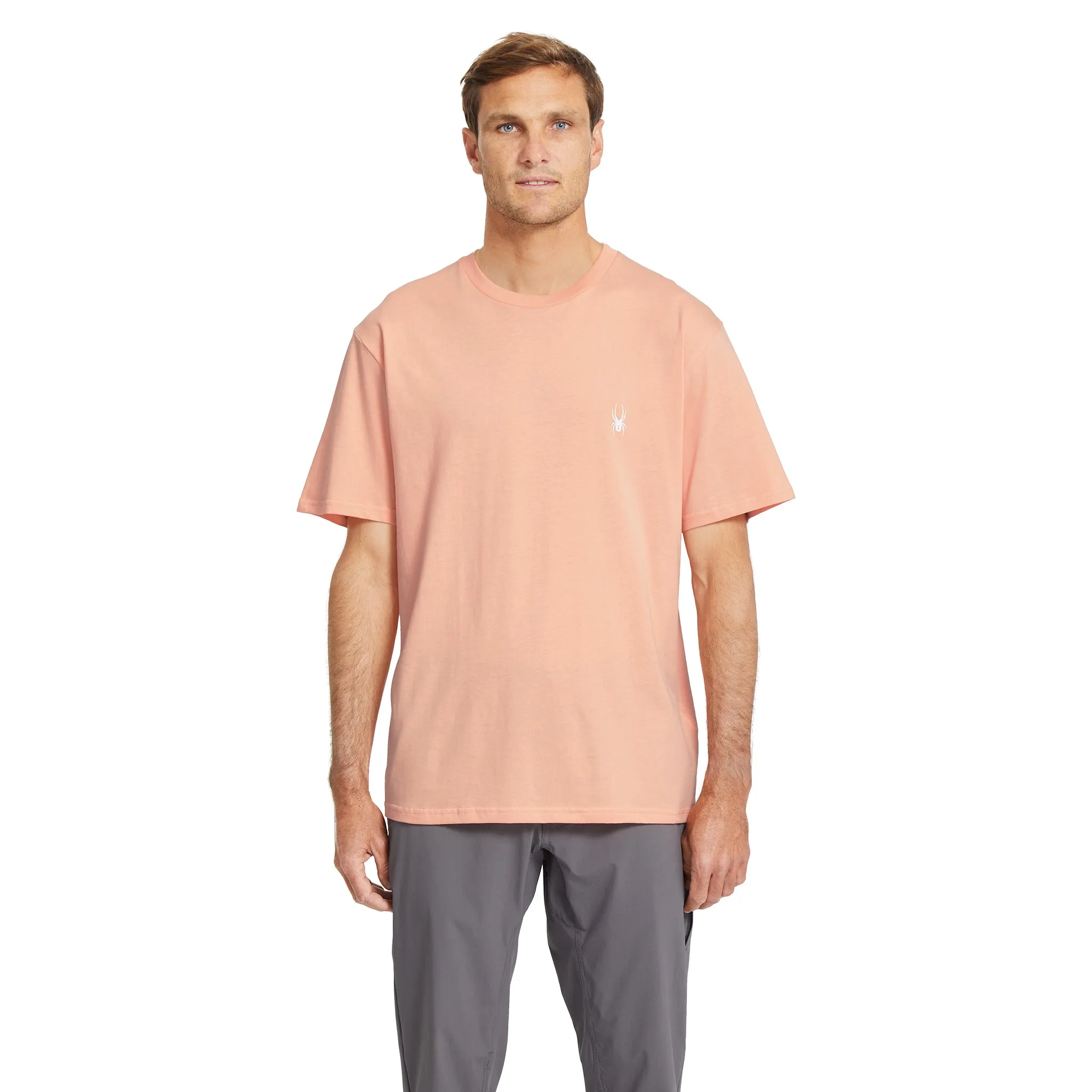 Mens Bug Blanks Tee - Salmon