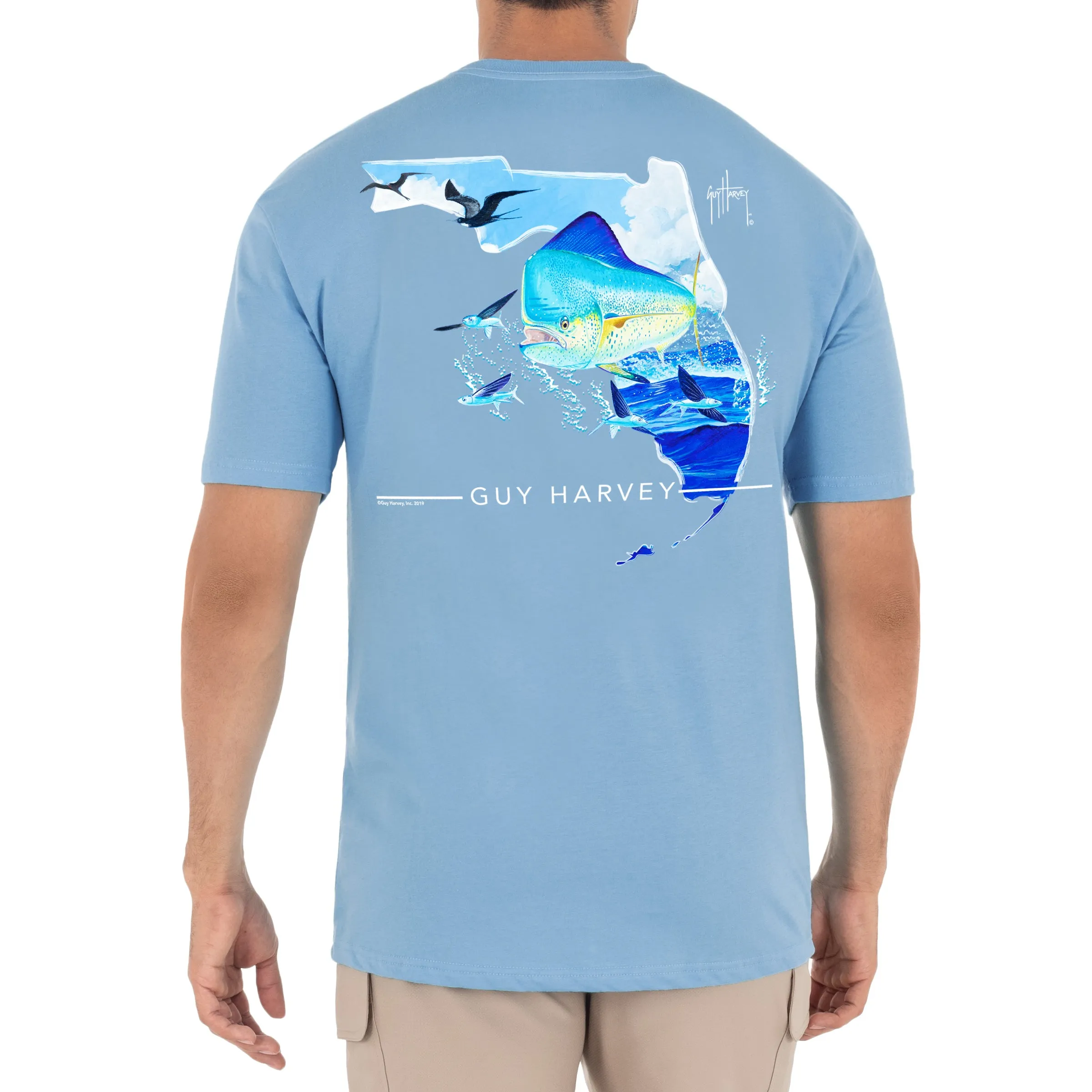 Men's Florida Mahi Short Sleeve Pocket T-Shirt