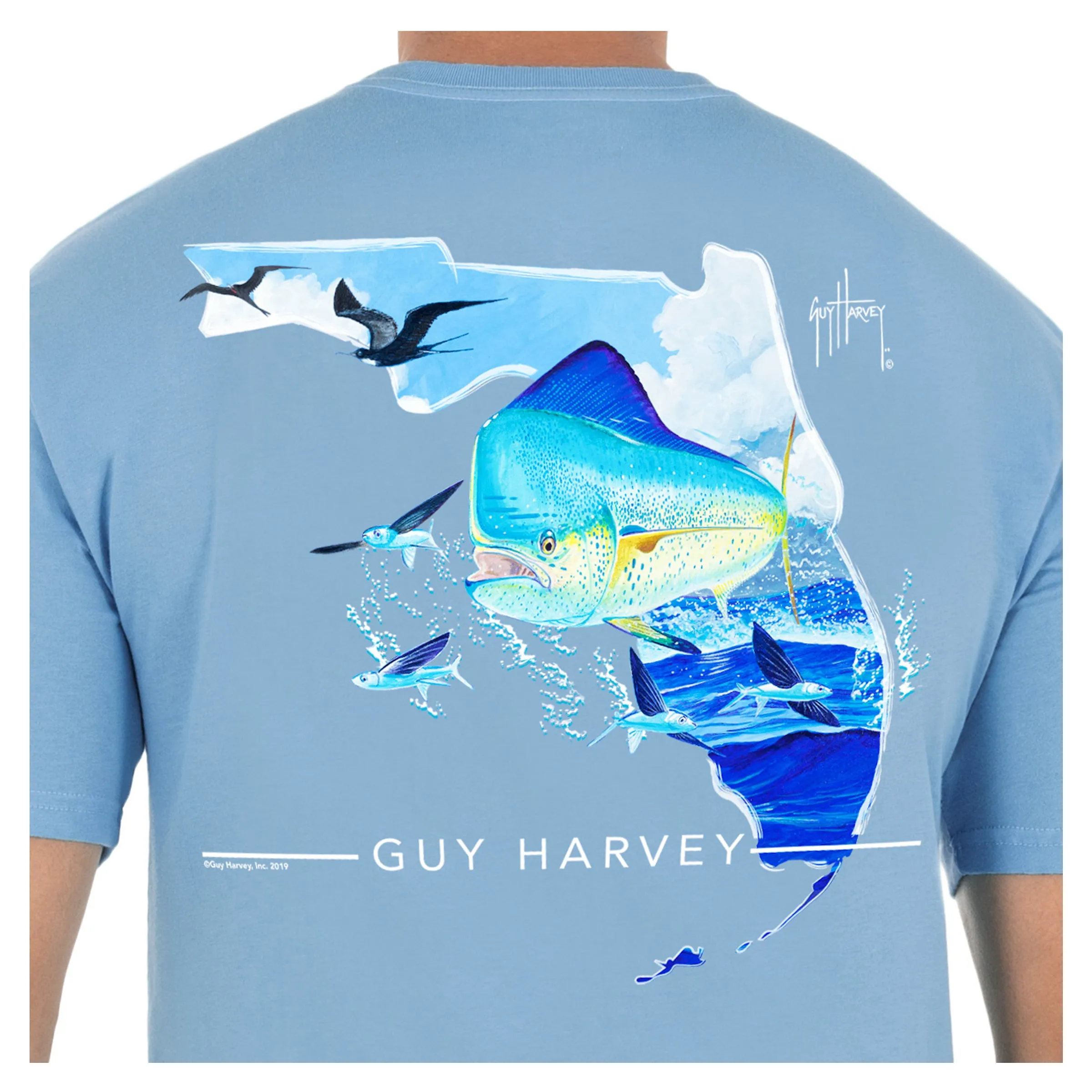 Men's Florida Mahi Short Sleeve Pocket T-Shirt