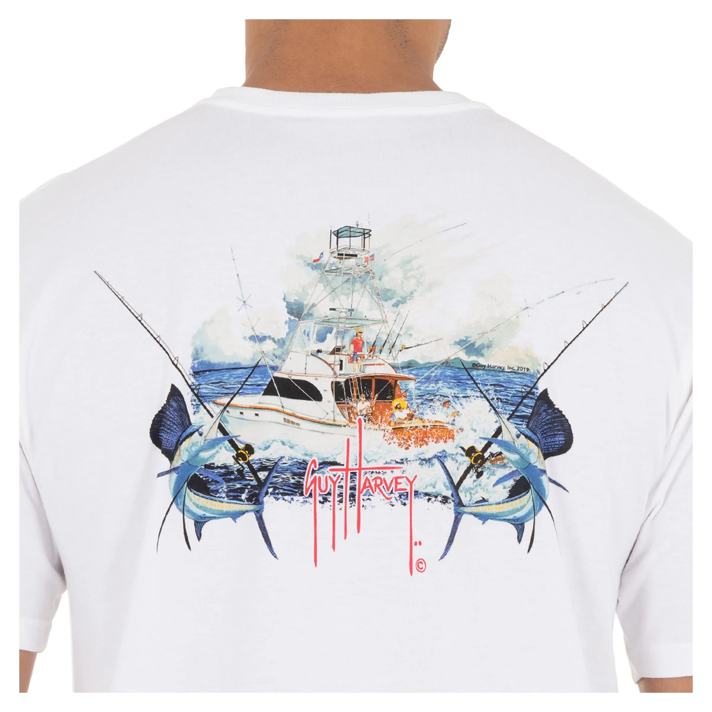 Men's Paradise Fishing Short Sleeve T-Shirt